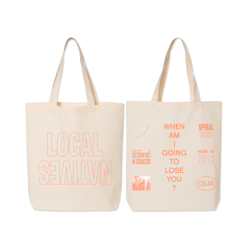 Lose You Natural Tote Bag
